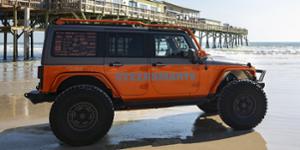 Jeep Wrangler with Black Rhino Armory